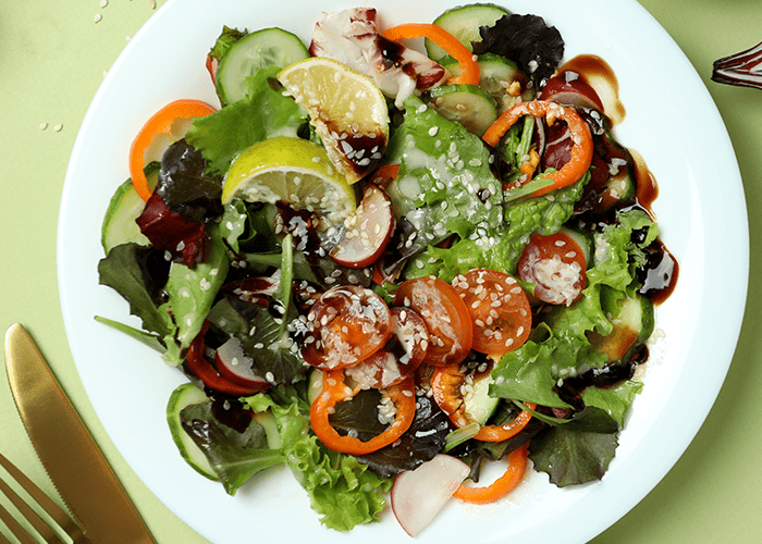 Serviervorschlag Salatmix