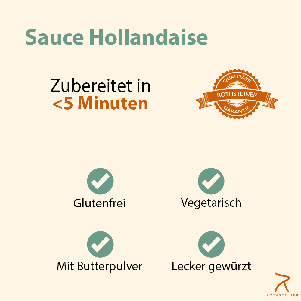 Sauce Hollandaise - Rothsteiner